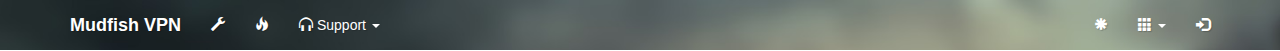 Fire icon on the Mudfish sign-in page