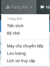 Mở lịch sử kết nối trong Mudfish v4